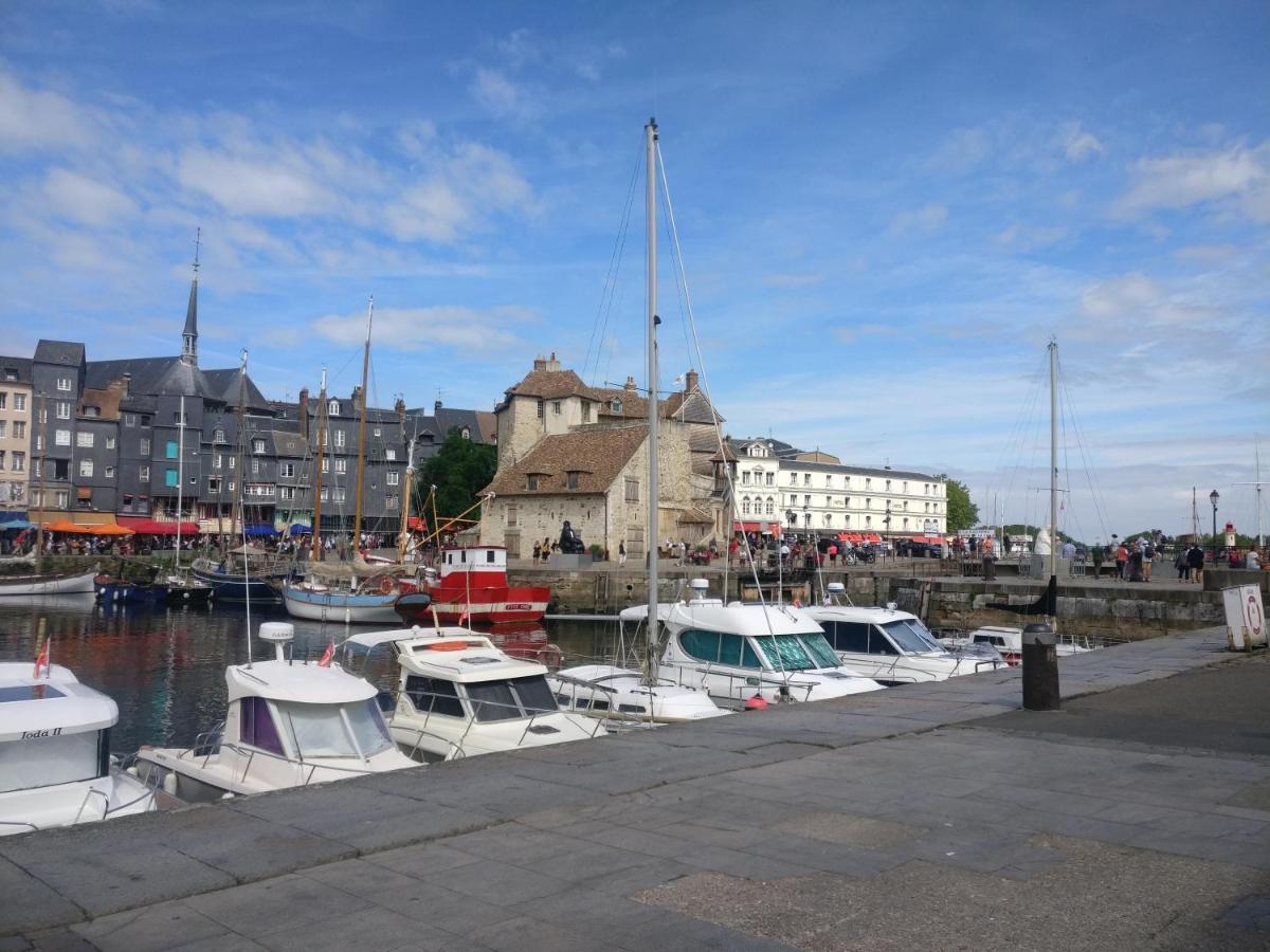 Studio Centre Historique Honfleur Exterior foto