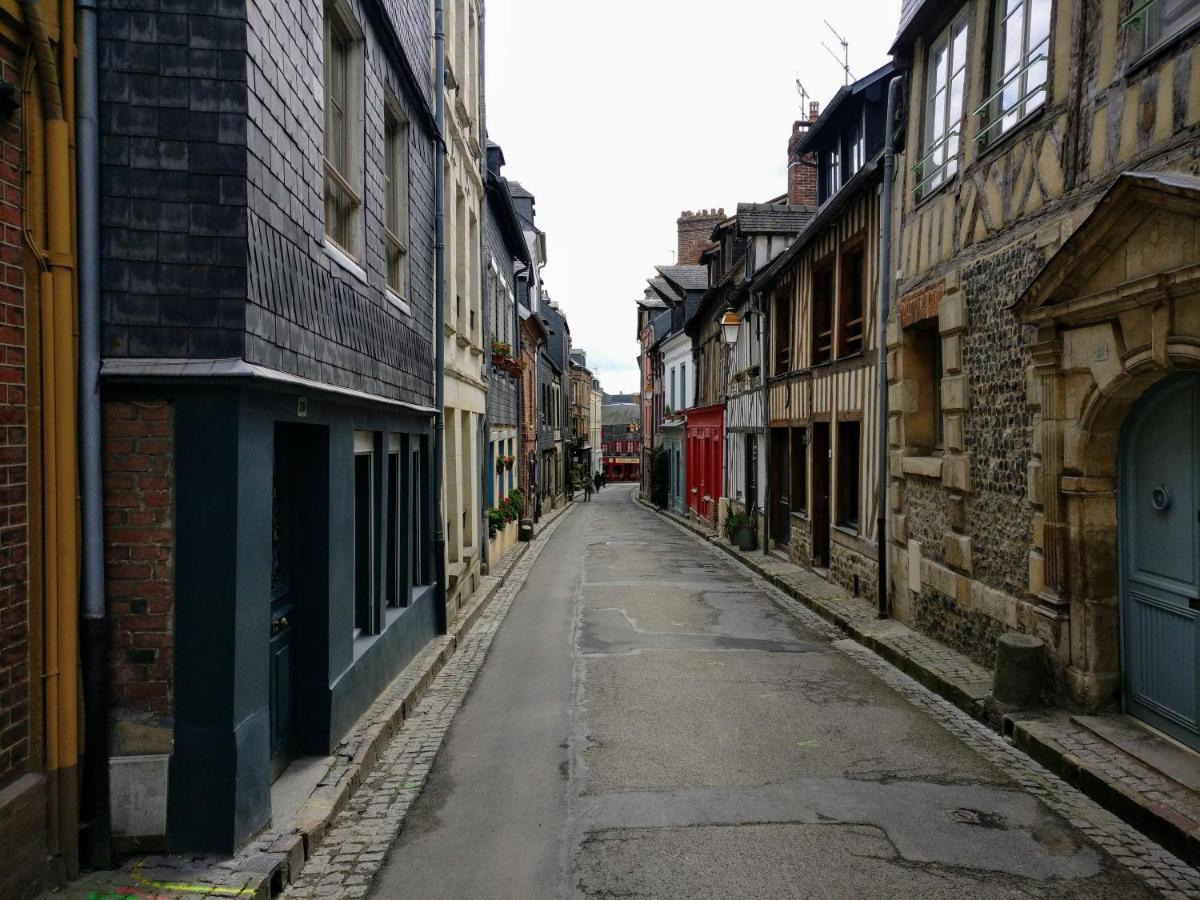Studio Centre Historique Honfleur Exterior foto