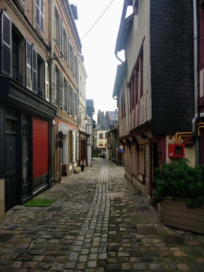Studio Centre Historique Honfleur Exterior foto